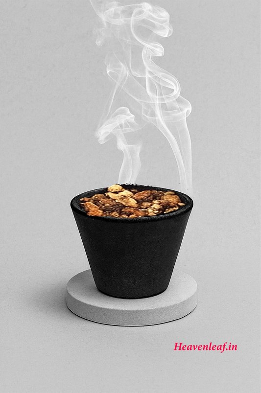 Natural Dhoop Batti (Incense Cones)black – For Puja, Meditation(pack of 10)