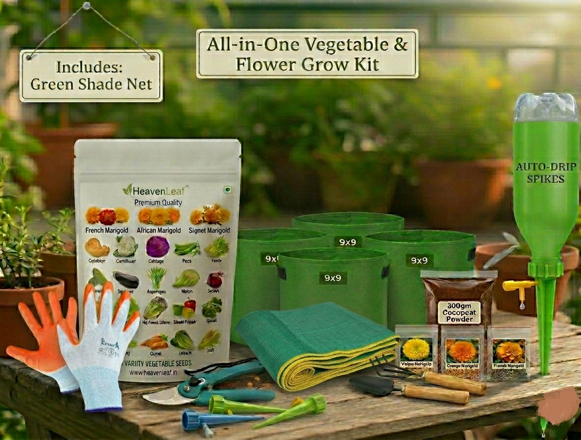 All in One Gardening Kit – Complete Home Garden Setup