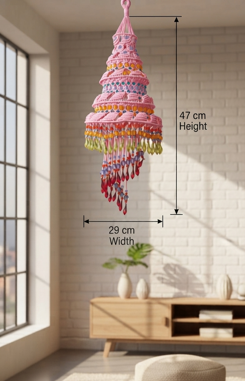 Handmade Macramé Jhumar / Hanging Décor