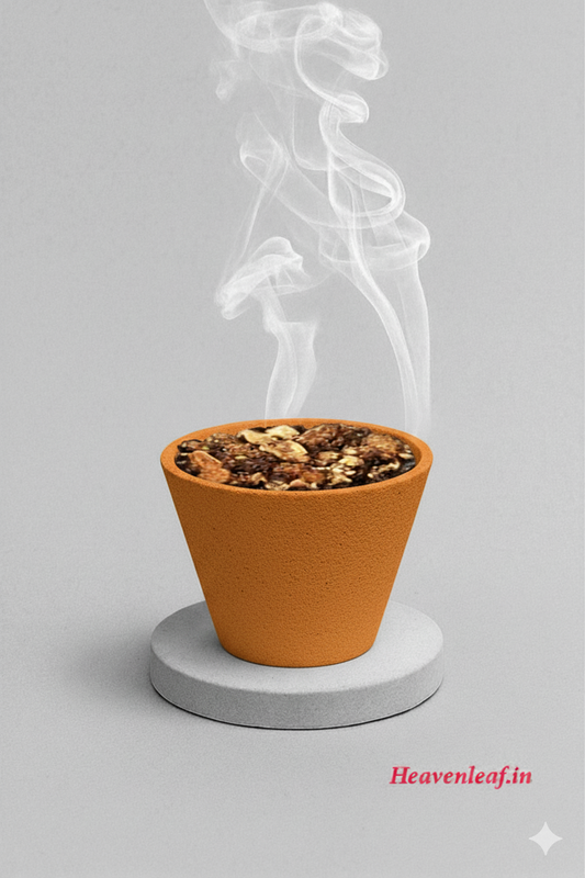 Natural Dhoop Batti (Incense Cones)with gugle fragnence – For Puja, Meditation(pack of 10)