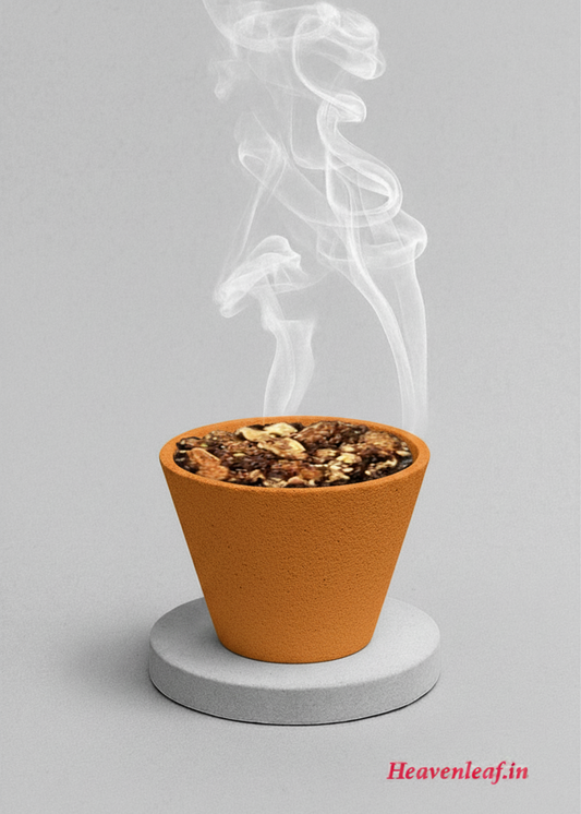 Natural Dhoop Batti (Incense Cones)with gugle fragnence – For Puja, Meditation(pack of 10)