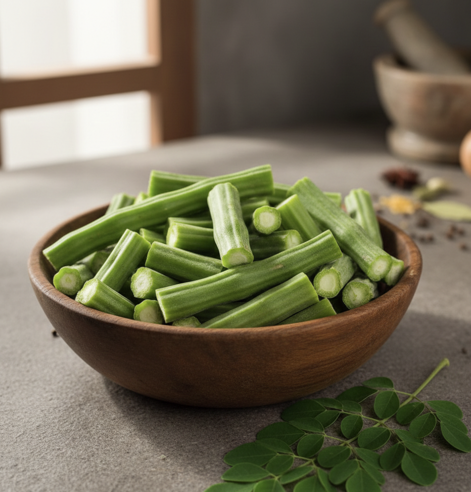 Moringa Drumstick Seeds (Saijan) - 6-8 Seeds)