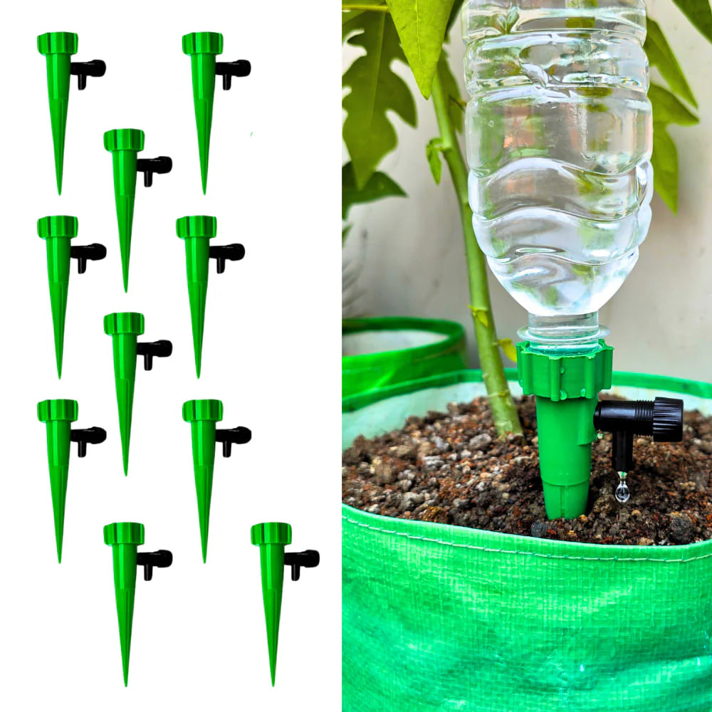 Plant Watering Spikes with Slow Release Valve-(pack of 10)