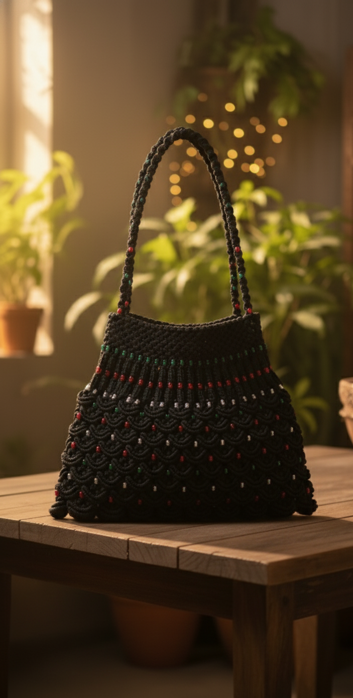 Handmade Macramé Bag