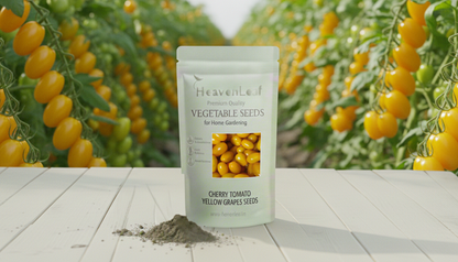Yellow Grapes Cherry Tomato Seeds( 20-25 seeds)