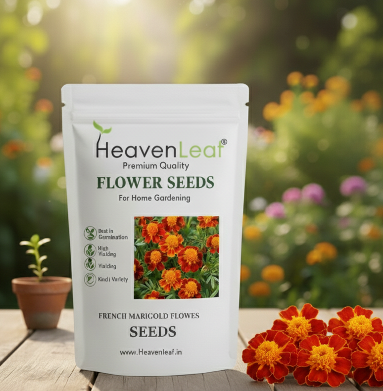 Buy More & Save – 8 Flower Seeds Mega Combo (Marigold & Sunflower Special)