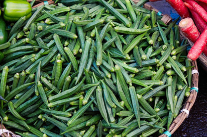 Okra Seeds Lady Finger (भिंडी) | Vegetable Seeds(500-550 seeds)