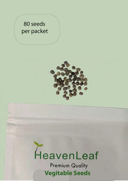 Okra Seeds Lady Finger (भिंडी) | Vegetable Seeds(80 seeds)