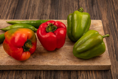 Capsicum Mix F1 Hybrid Shimla Mirch (शिमला मिर्च) | Vegetable Seeds(15-20 seeds)